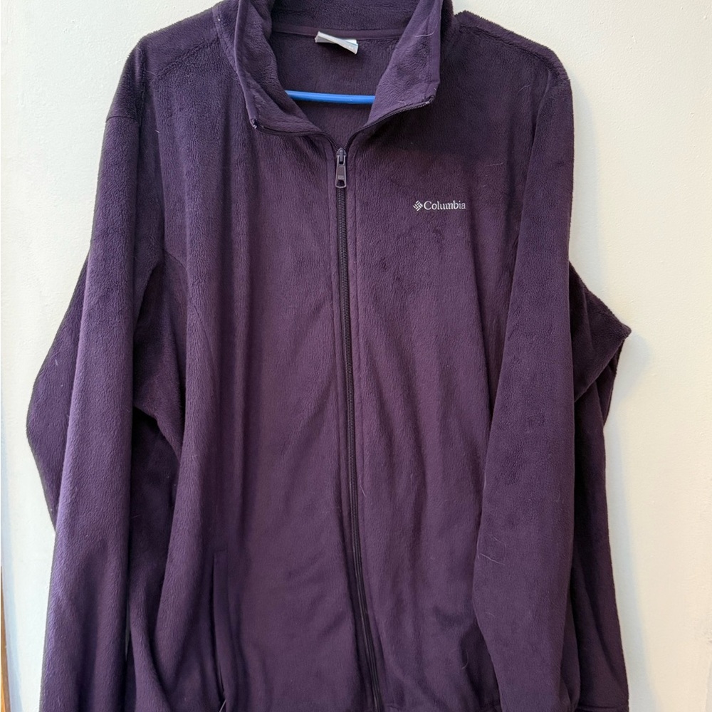 Columbia Deep Purple Fleece Outerwear